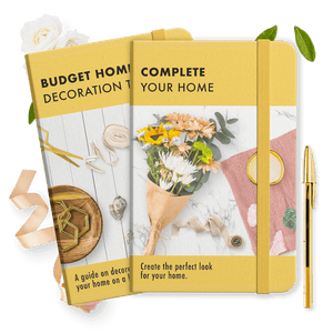 BUNDLE: Complete your house and Budget home decorating tips